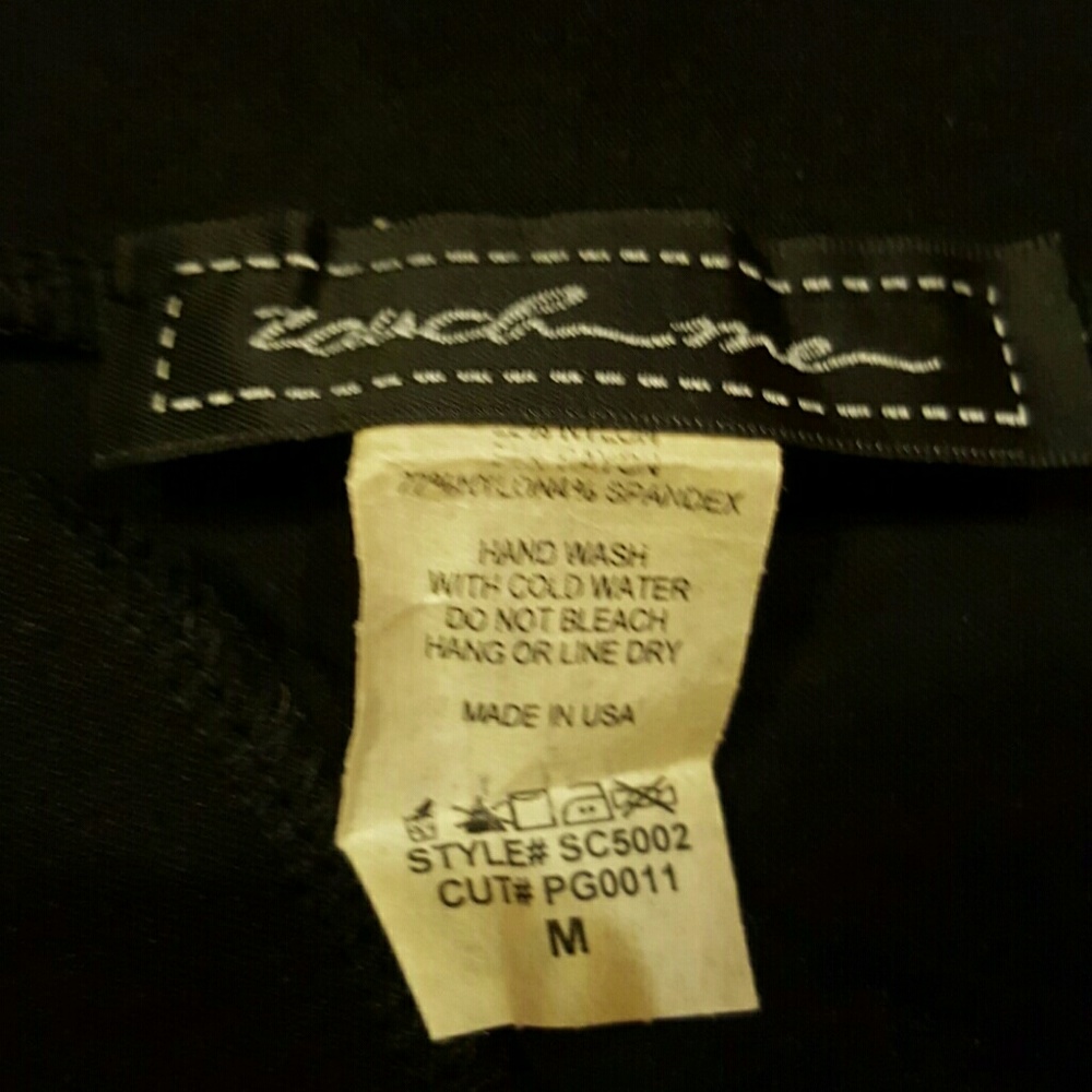 Black mini skirt size M - Picture 5 of 6